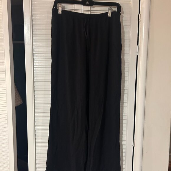 H&M Black Linen Pants - Picture 2 of 3